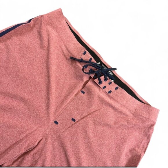 Outerknown Kelly Slater Apex Boardshorts Size 34 Surf Trunks Skin Suit Red NWT - Picture 4 of 15